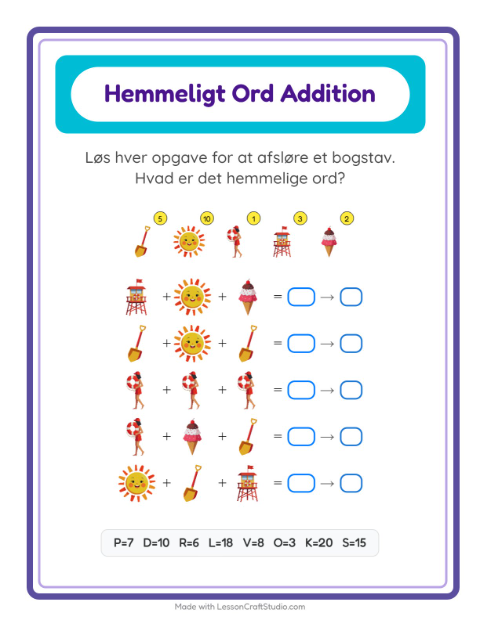 Hemmeligt ord – Strand