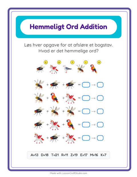 Hemmeligt ord – Ting der flyver
