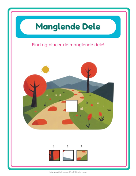Den manglende brik – Camping