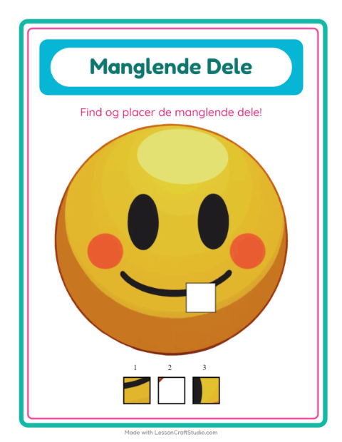 Den manglende brik – Følelser