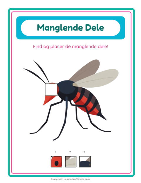 Den manglende brik – Insekter og kryb