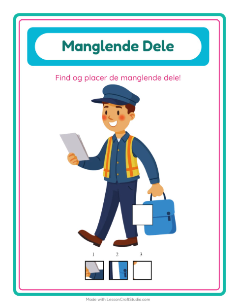Den manglende brik – Postkontor