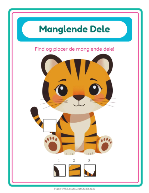 Den manglende brik – Zoodyr