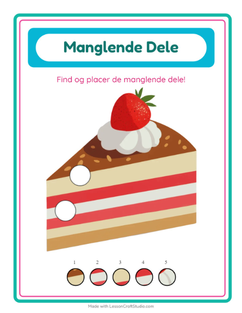 De manglende brikker – Bageri