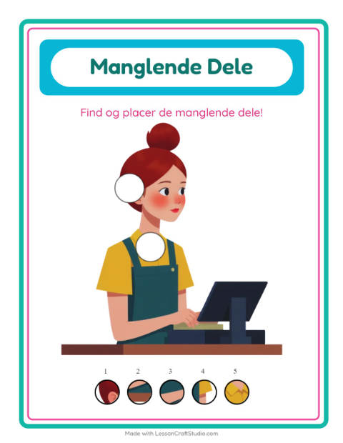 De manglende brikker – Erhverv