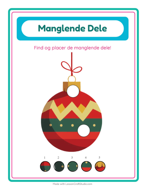 De manglende brikker – Jul