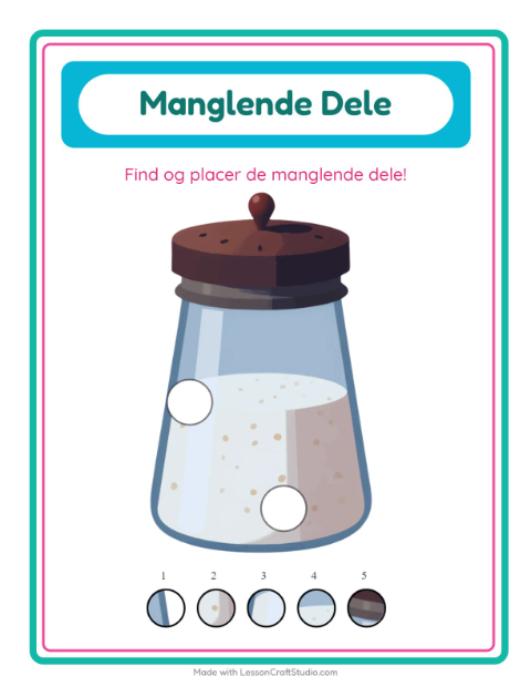 De manglende brikker – Køkkenredskaber