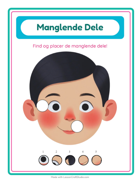 De manglende brikker – Kropsdele