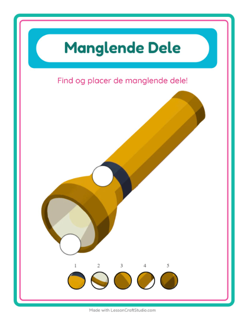 De manglende brikker – Værktøj