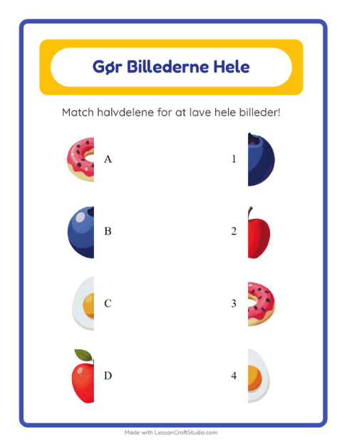 Gør billedet helt – Morgenmad
