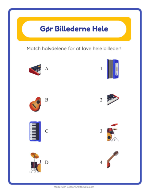 Gør billedet helt – Musik