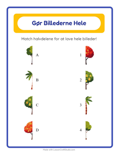 Gør billedet helt – Træer
