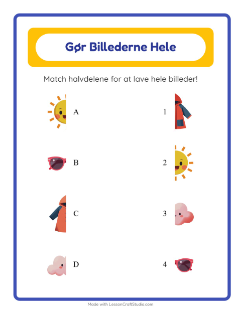 Gør billedet helt – Vejr