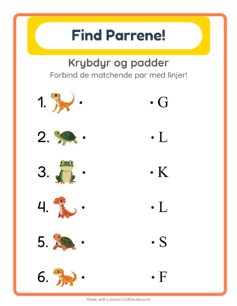 Forlyd – Krybdyr og padder