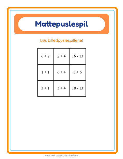 Talpuslespil – I supermarkedet