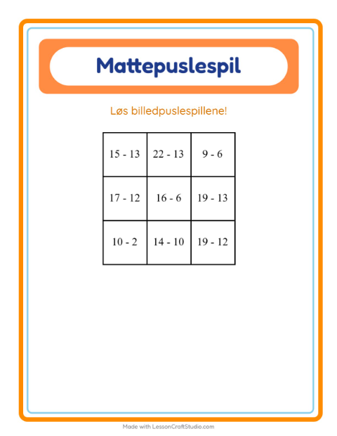 Talpuslespil – I supermarkedet