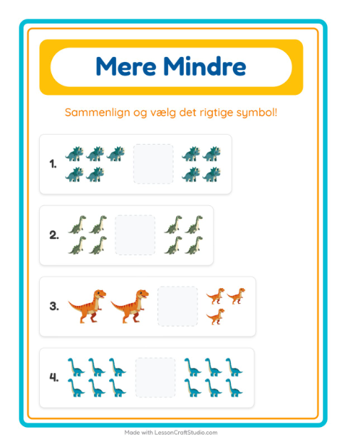 Flest og færrest – Dinosaurer