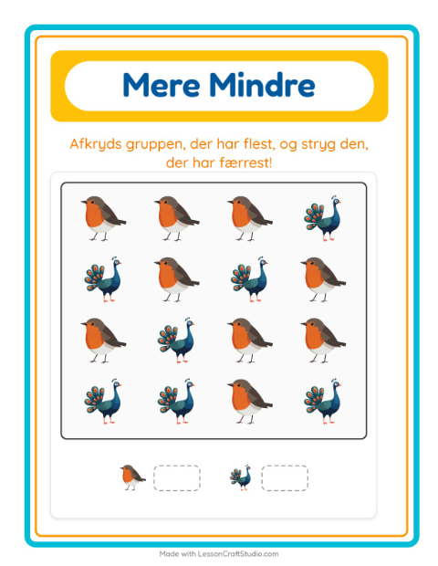 Flest og færrest – Fugle 2