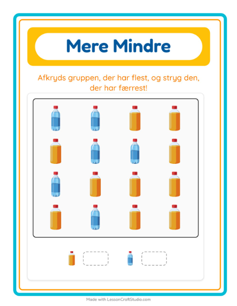 Flest og færrest – I supermarkedet