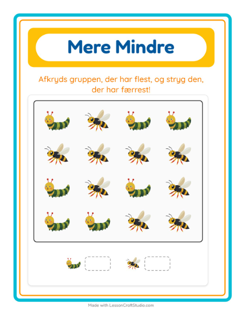 Flest og færrest – Insekter og kryb