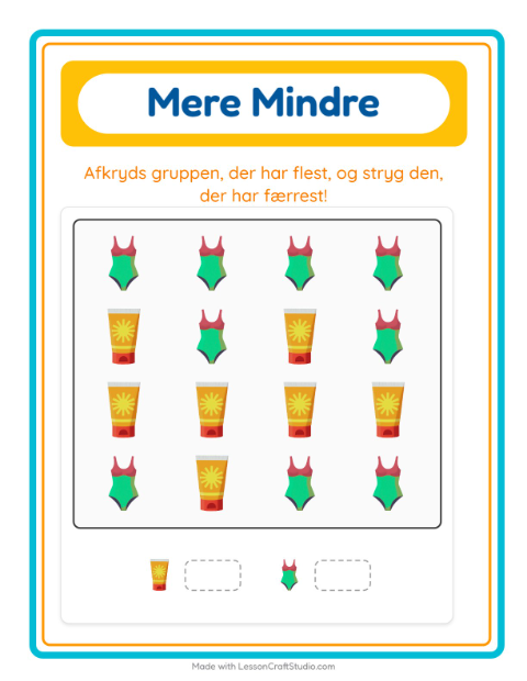 Flest og færrest – Strand