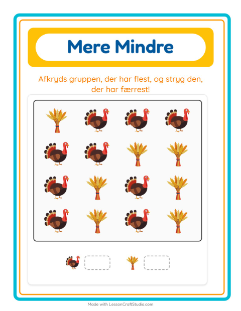 Flest og færrest – Thanksgiving