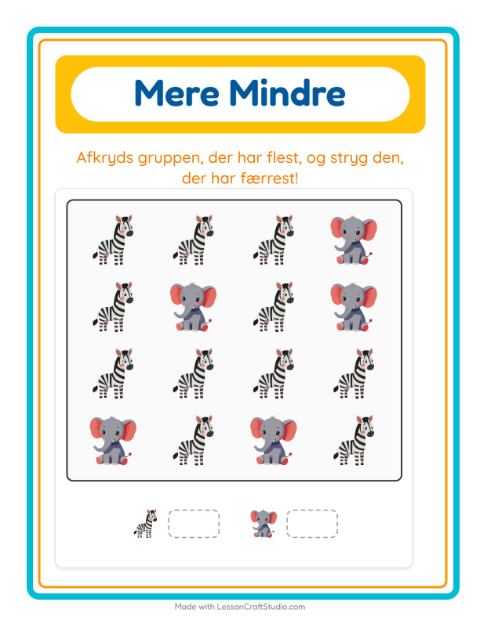 Flest og færrest – Zoodyr