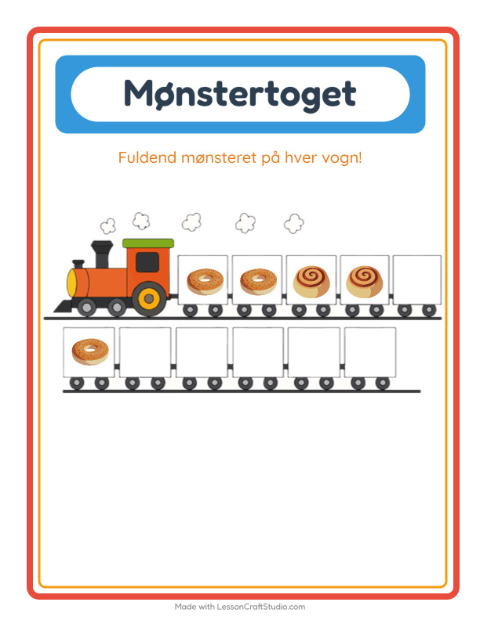 Mønstertog – Bageri