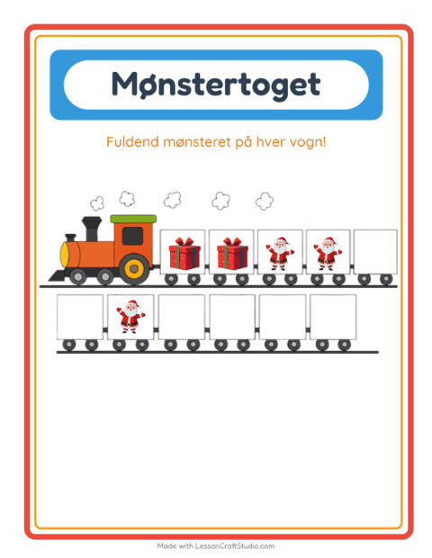 Mønstertog – Jul