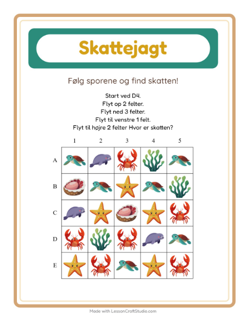 Skattejagt med pile – Havliv