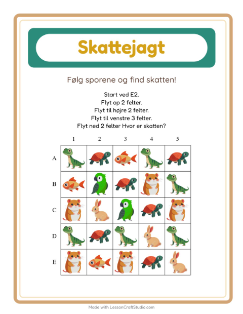 Skattejagt med pile – Kæledyr
