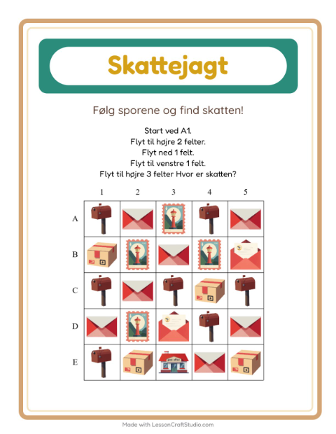 Skattejagt med pile – Postkontor