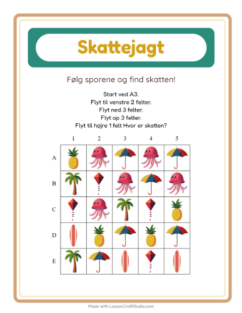 Skattejagt med pile – Sommer