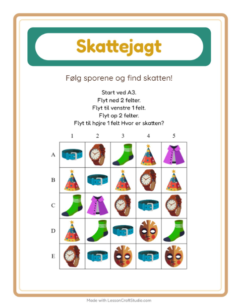 Skattejagt med pile – Tilbehør