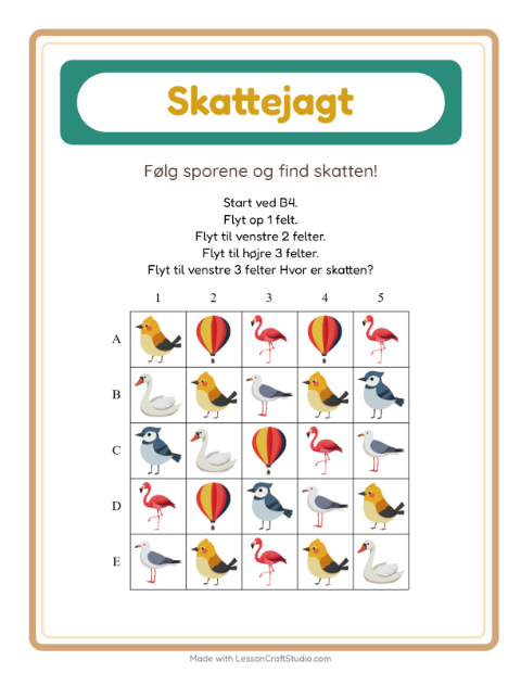Skattejagt med pile – Ting der flyver