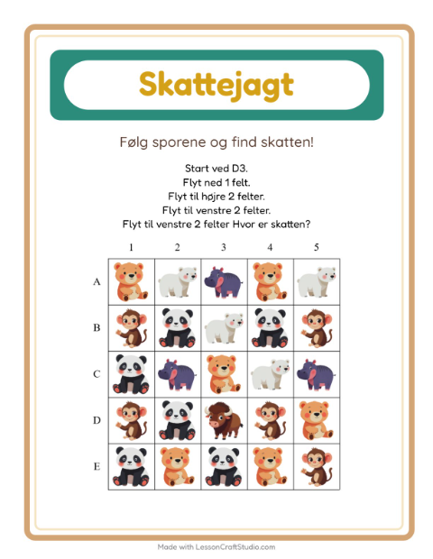 Skattejagt med pile – Zoodyr