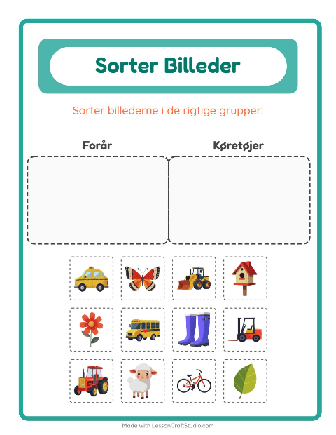 Sortér billederne: Forår og Køretøjer