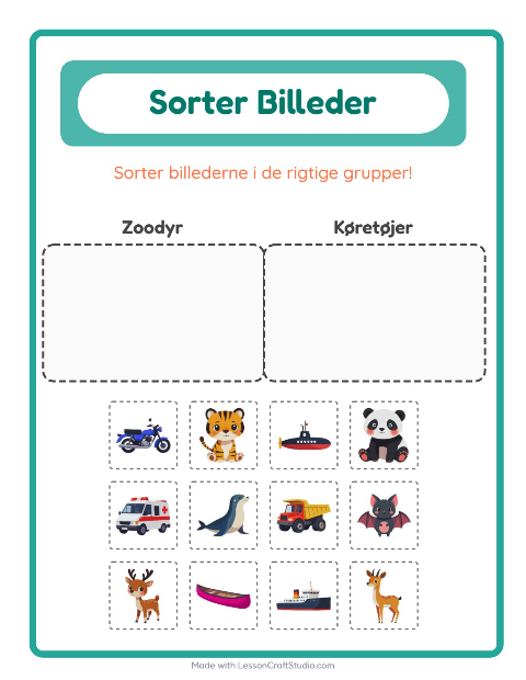 sorter-billeder-zoo-animals-vs-vehicles-5b51