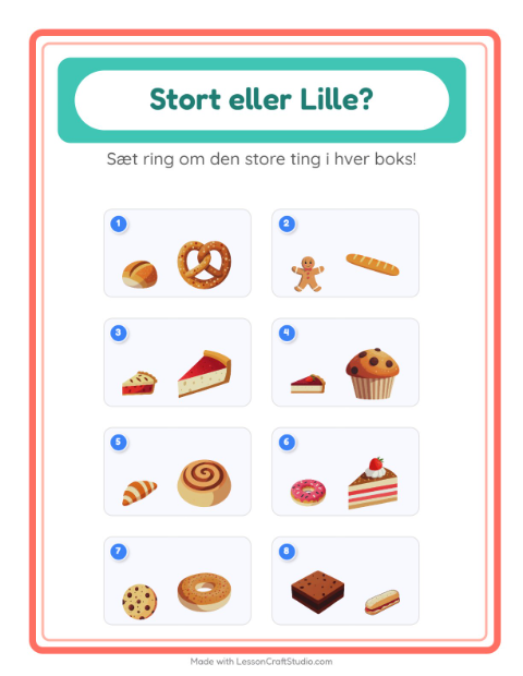 Størst og mindst – Bageri