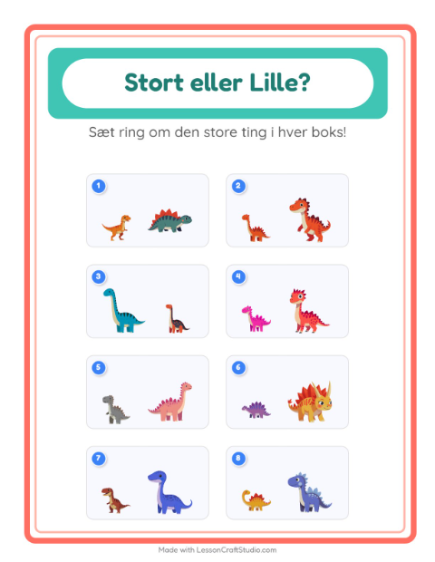 Størst og mindst – Dinosaurer