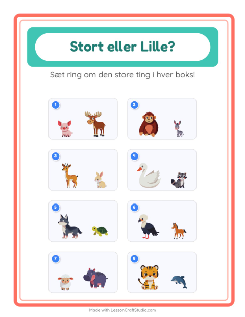 Størst og mindst – Dyr