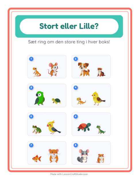 Størst og mindst – Kæledyr