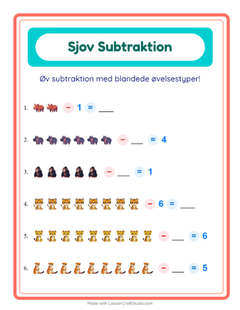 subtraktion-blandet-zoodyr-3302