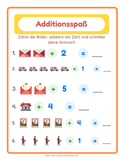 Addition – Postamt