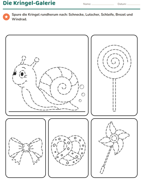 Vorschau: Kringel und Spiralen nachspuren: Die Kringel-Galerie
