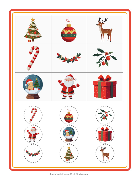 Bilder-Bingo – Weihnachten