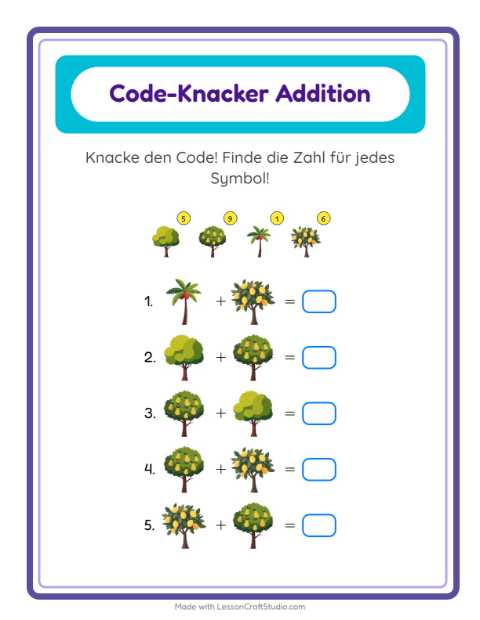 Bilder-Code – Bäume