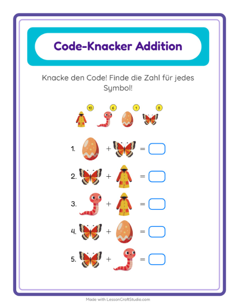Bilder-Code – Frühling