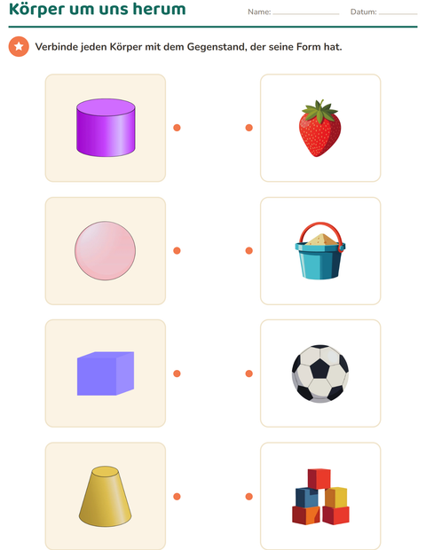 Geometrie – Körper und Symmetrie für Klasse 2 — 5