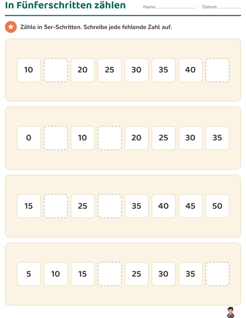 Vorschau: Hundertertafel-Arbeitsblatt mit Klassenzimmer für 1. Klasse